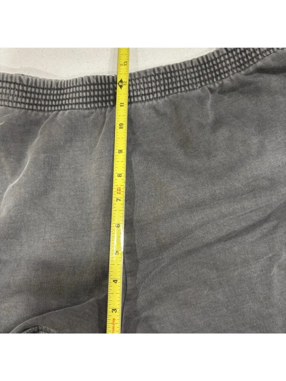 Coach Garment Dye Track Shorts Dark Gray Pullon Shorts Size M